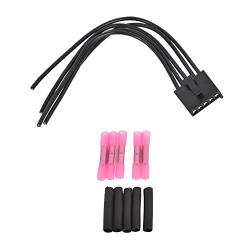 Getfarway WPT1285 645512 Pigtail Blower Motor Resistor Connector, AC Fan Blower Wire Harness Compatible with Ford Fusion Lincoln MKZ Base Hybrid Mercury Milan,WPT1285 645512 12167129 Plug and Play