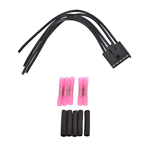 Getfarway WPT1285 645512 Pigtail Blower Motor Resistor Connector, AC Fan Blower Wire Harness Compatible with Ford Fusion Lincoln MKZ Base Hybrid Mercury Milan,WPT1285 645512 12167129 Plug and Play