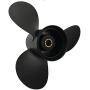 ARKDOZA 9.9x11 9.9x12 9.9x13 9.9x14 9.7x10 Aluminum Propeller for Tohatsu/Nissan Outboards with 10 Spline Tooth 25HP 30HP