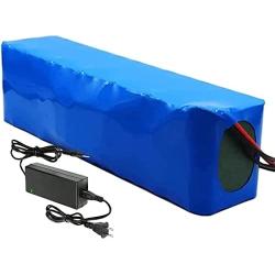 Wnicek Electric Bike Battery 36V 7.8Ah 10S3P Electric Scooter Battery for Scooter Go-Kart Mountain Bike Electric Motorcycles Tricycles with Charger and T-Plug for 200W~500W Motor