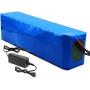 Wnicek Electric Bike Battery 36V 7.8Ah 10S3P Electric Scooter Battery for Scooter Go-Kart Mountain Bike Electric Motorcycles Tricycles with Charger and T-Plug for 200W~500W Motor