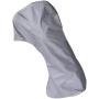 VEITHI Outboard Motor Cover Waterproof, 600D Oxford Fabric Boat Motor Covers Heavy Duty, Sunproof Full Outboard Motor Engine Cover Fit for Motor 30-60 HP, Grey