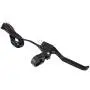 Drfeify 1 Pair Bike Bicycle Braker, Bike Handle 2 Wire Brake Lever Left & Right Brake Lever Set Accessory for Mountain Bicycle, Electric Bike Accessory