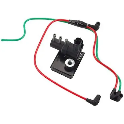 Câble de câblage pour turbocompresseur Dasbecan avec solénoïde de commande de wastegate compatible Ford Super Duty F-250 F-350 F-450 F-550 7.3L 1999-2003 Powerstroke F81Z-6C673-AA F81Z-9E498-DA Câble de câblage pour turbocompresseur Dasbecan avec solénoïde de commande de wastegate compatible Ford Super Duty F-250 F-350 F-450 F-550 7.3L 1999-2003 Powerstroke F81Z-6C673-AA F81Z-9E498-DA