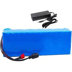 Jieoto Ebike Battery 48V 10Ah Bicycle Lithium Ion Batteries with Charger BMS Electric Bicycle Battery for 1000W 700W 500W 350W 250W 100W Bike Motor