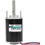12V/24V 30W CW/CCW Permanent Magnet DC Motor Reversible Electric Gear Motor High Speed for DIY Generator (24V 6000RPM)
