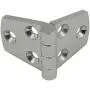 Ayunwei 3’’ x 1.5’’ Door Hinge 316 Stainless Steel Marine Grade Hinges for Boat, Cabinet, Hatch, RVs of 2 pcs