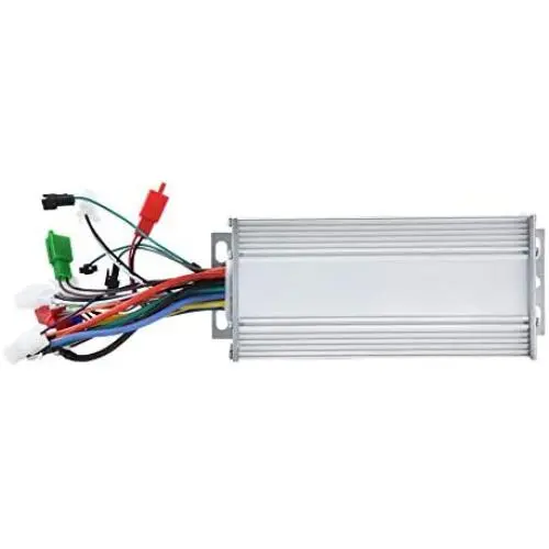 Contrôleur de moteur électrique pour vélo 36V/48V 1000W avec capteur Hall pour moyeu Alomejor - Adapté pour les vélos électriques. Contrôleur de moteur électrique pour vélo 36V/48V 1000W avec capteur Hall pour moyeu Alomejor - Adapté pour les vélos électriques.