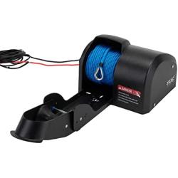 Trac Outdoors Products Pontoon 35 Electric Anchor Winch, Gray (3004.7004)