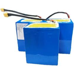 Jieoto 72V E-Bike Lithium Battery Customizable Rechargeable Battery Pack with 84V Charger and BMS Waterproof PVC Lithium-ion Battery Pack Fit for 1000W-5600W Motors
