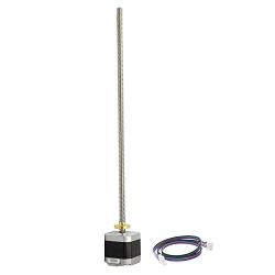 Iverntech NEMA 17 Stepper Motor with Integrated 350mm T8 Lead Screw for RepRap Prusa i3 3D Printers Z Axis or CNC Machine…