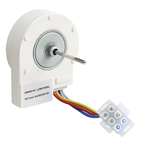 241509402 Evaporator Fan Motor for Ken.More frigi.daire Refrigerator Replace PS1526073 AP3958808 241509401 7241509402 UDQT36EL3 by Fetechmate