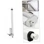EElabper 750N Electric Linear Actuator 10mm/s 12V Stroke 250mm Motor Linear Motion Controller with Limit Switch