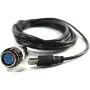 SINOCMP 88890305 Scanner Cable Automotive USB Cable Replacement for for Volvo VOCOM 88890300 VOCOMII 88894000 Diagnostic Tool