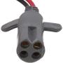 MotorGuide 8M4000953 Marine 50 Amp Trolling Motor Power Plug 2 Prong Consumer Electronics