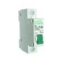 Haozheng Miniature Circuit Breaker DZ47-63 D6 DIN Rail Mount Circuit Breaker Low-Voltage 6A 110/230/400V 1 Pole for Motor, White