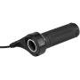 Qiilu Universal Twist Throttle Handle Grip Motorcycle Accelerator Electric Scooter Twist Speed Throttle Grip with 3 Cables for Replacement