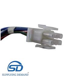 Supplying Demand 808602601 808602602 Refrigerator Evaporator Fan Motor Replacement with Defrost Thermostat and Harness