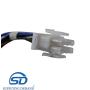 Supplying Demand 808602601 808602602 Refrigerator Evaporator Fan Motor Replacement with Defrost Thermostat and Harness