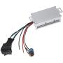 Abovehill DC Motor Speed Controller,9-60V PWM DC Motor Speed Controller Switch 20A,Forward-Brake-Reverse Switch Adjustable Potentiometer