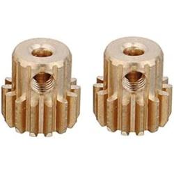 Ochoos 2pcs 14T Motor Gear Spare Part for Wltoys L959 RC Car
