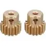 Ochoos 2pcs 14T Motor Gear Spare Part for Wltoys L959 RC Car
