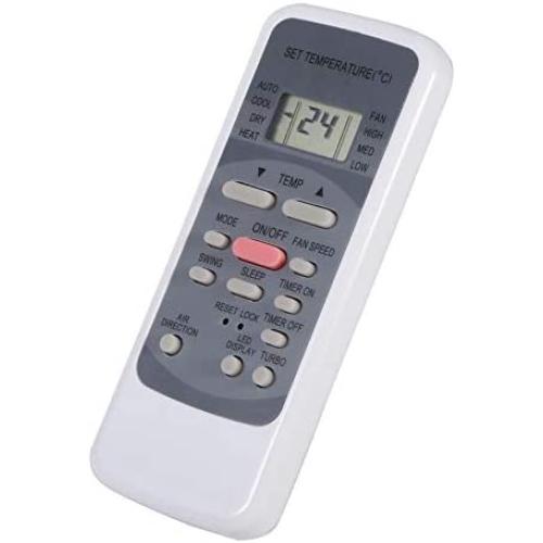 Universal Air Conditioner Remote Controller, Air Conditioner Remote Control Replacement Fit for R51M/E, Compatible with for R51 Series R51/E R51/CE R51M/CE R51D/E R51M/BGE R51M/BGE Air Conditioner