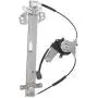 Front Passenger Side Power Window Regulator with Motor Compatible with Honda Accord 2003-2007 (Coupe 2-Door）