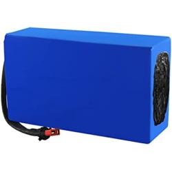 Jieoto E-Bike Battery 36V 20AH Electric Bicycle Li-ion Battery Pack Fits for 200W 250W 400W 500W 700W Electric Bike Motor with Charger Built-in 30Amp BMS Battery