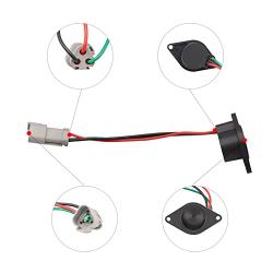 Drive-up Golf Cart Speed Sensor for ADC Motor Club Car IQ Ds and Precedent&2018-up Tempo,OEM 102704901 2004 and Newer