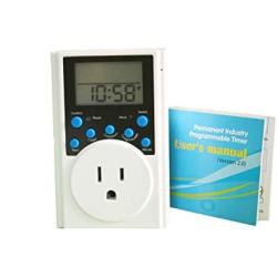 Multi Function Programmable Timer outlet Count Down on and off timer Infinite Loop timer in second timer outlet indoor outdoor min setting 1 second in loop timer controller