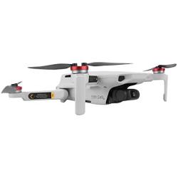 4Pcs/Set Aluminum Alloy Motor Covers Dustproof Protection Cover Guard Cap for Mavic Mini (Red)