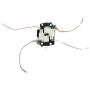 DC Geared Motor With Two AB Phase Encoders Left Right Ball Bearings Output Code Wheel Speed DIY Smart Car Chassis Tracing
