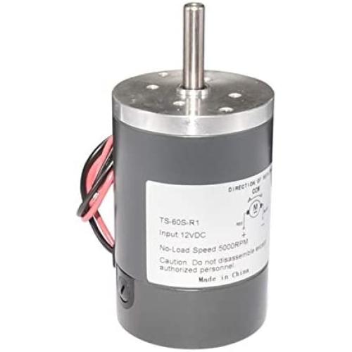 JINchao-Dc motor DC Permanenr Magnet Gear Motor, High Speed 38/50/60mm Bemonoc Diameter DC Electric Motor, 12V 24V 200-5000 Rpm, Easy to install ( Speed(RPM) : DIA 60 2000 RPM , Voltage(V) : 24V )