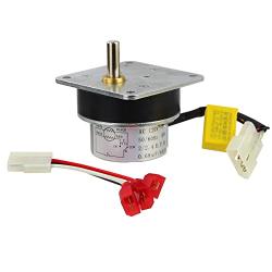 Auger Feed Motor Replacement for Quadra-Fire Part 812-4421 & 812-4420，2.4RPM 120V Auger Feed Motor Fits for Heatilator CAB50 PS35 PS50 7000-500 PH，High Quality and More Robus