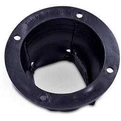 T-H Marine Cable Boot - Boat Transom and Motor Well Rigging Boot with Cable Tie - Universal Fit - Black, 2 inch