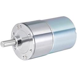 uxcell 12V DC 285 RPM Gear Motor High Torque Electric Reduction Gearbox Eccentric Output D Shaft