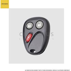 EXAUTOPONE LHJ011 Car Key Fob Keyless Control Entry Remote 3 Button Vehicles Replacement Compatible with Escalade Avalanche SSR Yukon XL H2 LHJ011 21997127(3 Btn-1Pcs)