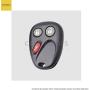 EXAUTOPONE LHJ011 Car Key Fob Keyless Control Entry Remote 3 Button Vehicles Replacement Compatible with Escalade Avalanche SSR Yukon XL H2 LHJ011 21997127(3 Btn-1Pcs)