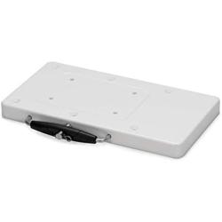 Minn Kota 1854017 RTA 17 Riptide Terrova, Riptide PowerDrive V2 Compatible Quick Release Bracket Motor Mount, White Composite