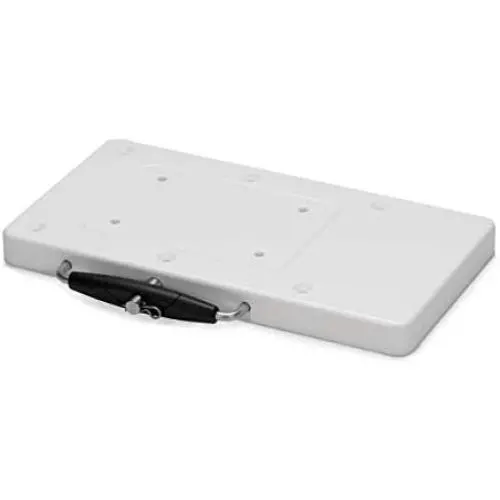 Minn Kota 1854017 RTA 17 Riptide Terrova, Riptide PowerDrive V2 Compatible Quick Release Bracket Motor Mount, White Composite