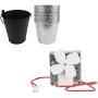 QuliMetal Grill Auger Motor and Drip Bucket with 15-Pack Disposable Foil Liners for for All Pit Boss, Camp Chef & Traeger Wood Pellet Grills (Except PTG)