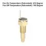 X AUTOHAUX Universal Automotive Radiator Engine Cooling Fan Temperature Thermo Sensor Switch 1/8