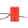 360 Degree Motor Dual Output Axles High Density 2kg Torque Motor Compatible with Standard Building Blocks for microbit / Arduino / Single Board Control