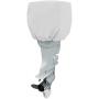 AngLink 600D Heavy Duty Outboard Motor Cover, Sun Protection Boat Motor Hood Cover, Outboard Engine Cover Fits Motor Fits 25Hp to 60Hp