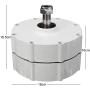 FLTXNY POWER 600W Gearless Permanent Magnet Generator 48V Low Speed AC Alternator Generators With Base Use for Wind Turbine Water Turbine 500rpm