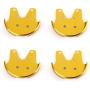 4 Pcs Phantom 3 Motor Mount Base for DJI Phantom 2/3/ 3A / 3P/ 3S/ SE Drone Protector Body Guard Protective Cover Protective Kits Accessories