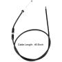 LAXEEM 7/8 22mm Metal Thumb Throttle Cable Accelerator Handle Assembly For Chinese 50cc 70cc 90cc 110cc 125cc 250cc ATV Quad Go Kart
