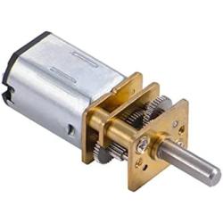 Mini Gear Motor DC 6V 400RPM Miniature Gear Motor 12GAN30 Gear Motor for DIY Mobile Robot,Smart Cars Project 1Pcs