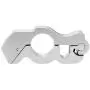 Modengzhe Mototcycle Handlebar Anti-Theft Lock Aluminum Safety Grip Brake Additional Lock for Motorbikes Scooters ATVs Dirt Bikes (Silver)